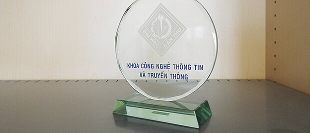 Auszeichnung von der Can Tho Universität - Vietnam