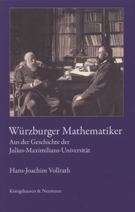 Title page of the book Würzburger Mathematiker
