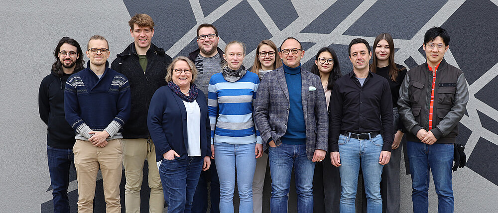 Gruppenfoto des Teams Wissenschaftliches Rechnen am Lehrstuhl für Mathematik IX