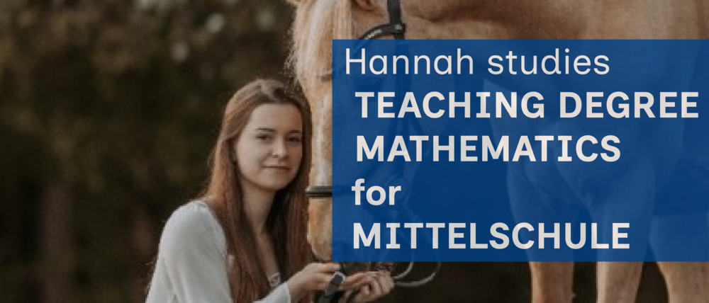 Teaching degree mathematics for Mittelschule