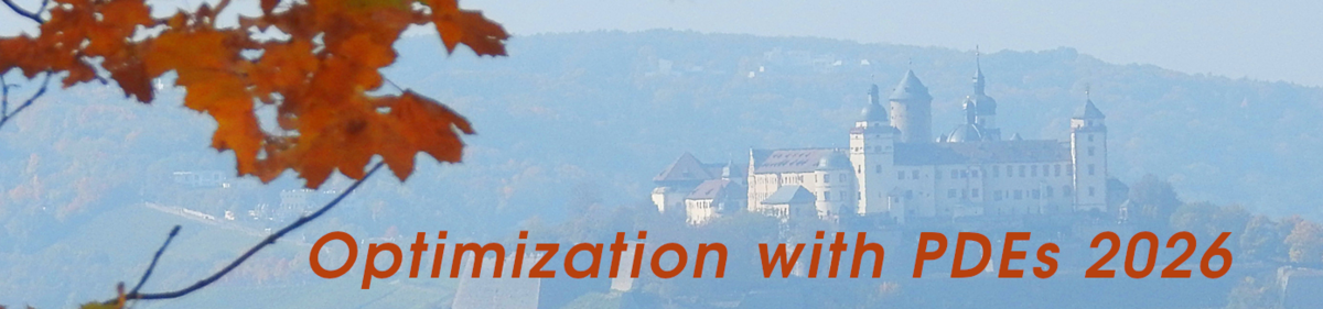 Blick auf Festung Marienberg in Würzburg im Herbst