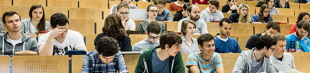 Students in the lecture hall